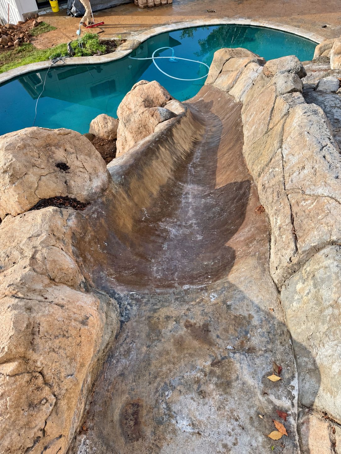 Before: A Second Life for a Rock Waterslide